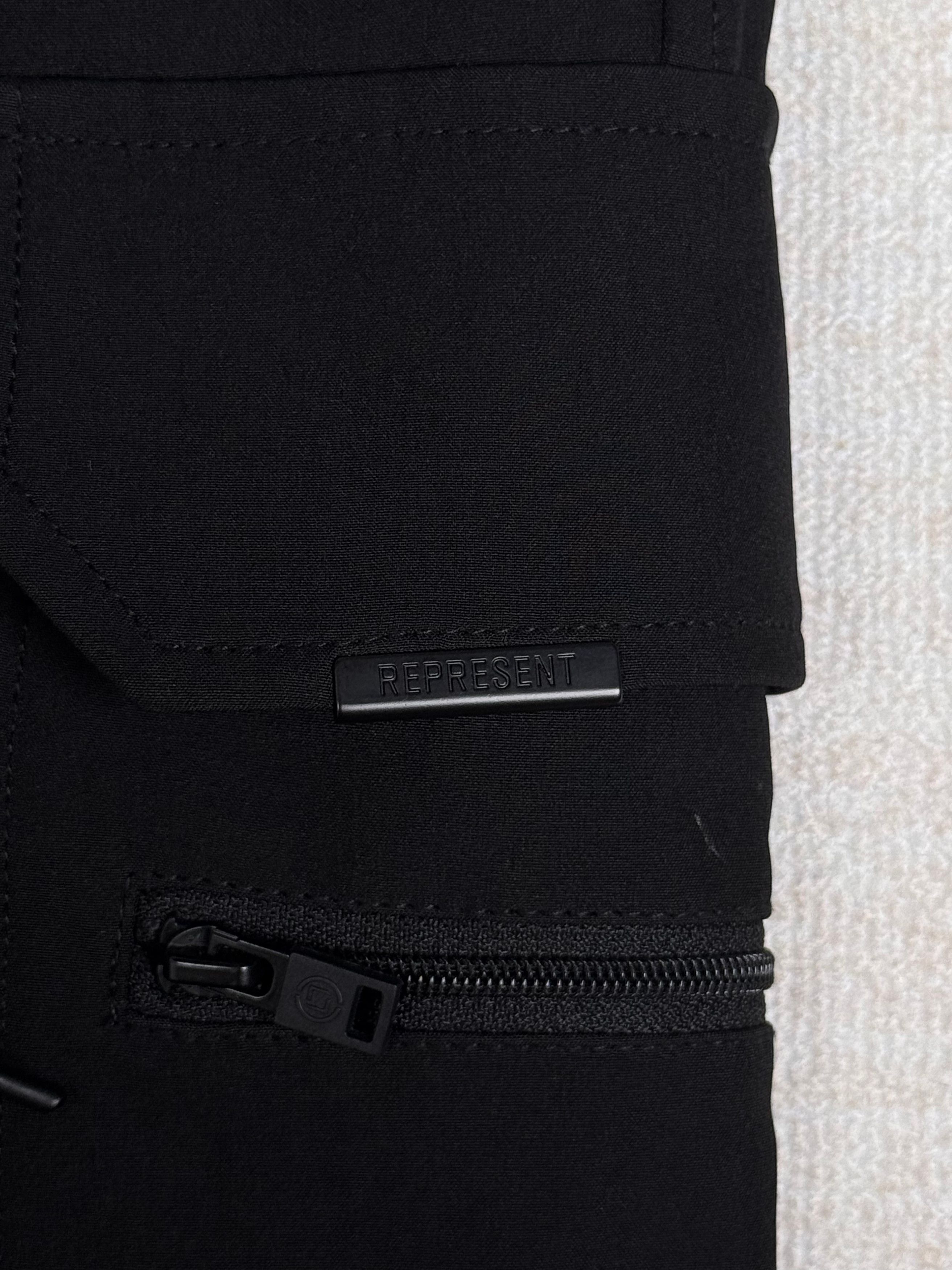 Represent Clo. 247 Pant | Black Nylon Cargo Pants | REPRESENT CLO Size US 30 / EU 46 - 6 Thumbnail