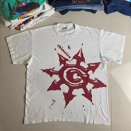 Other White Loose Casual Hip Hop Street Short Sleeve T Shirt Size US S / EU 44-46 / 1 - 5 Thumbnail