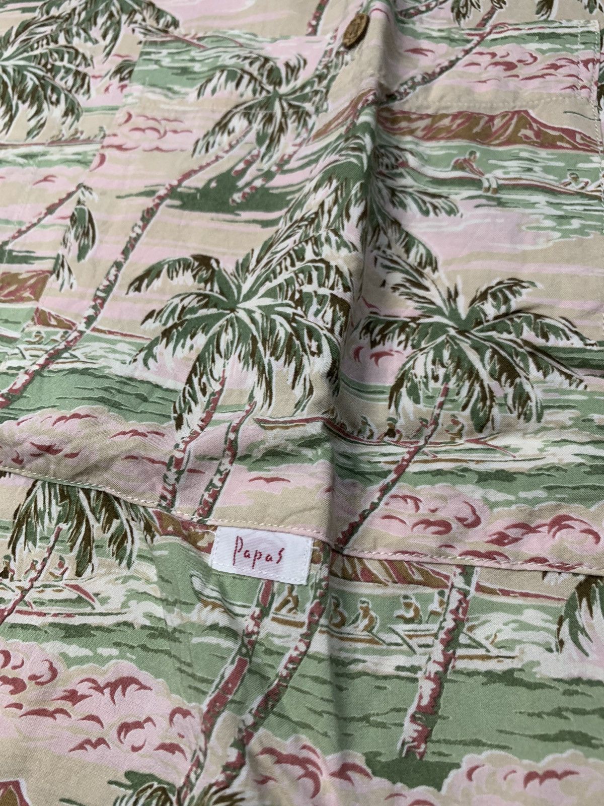 Sun Surf × Vintage Papas Island palm tree Hawaiian shirt Size US XL / EU 56 / 4 - 7 Thumbnail