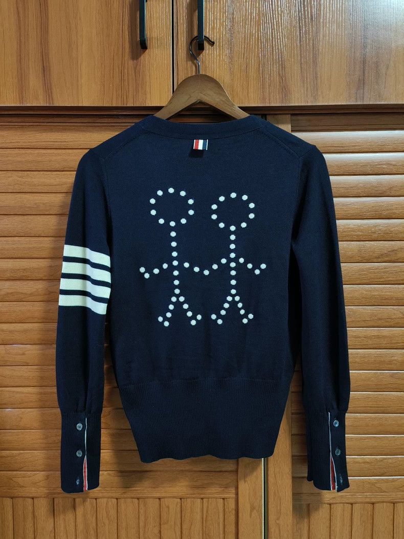 Thom Browne Thom Browne Knitted cardigan Size US S / EU 44-46 / 1 - 1 Thumbnail