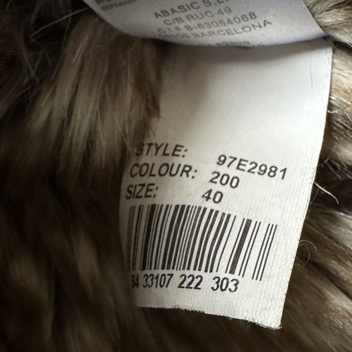 Comme des Garcons VTG Faux Fur Vest Desigual Size 40 Hype Trend Staff Pick 00 Size S / US 4 / IT 40 - 13 Thumbnail