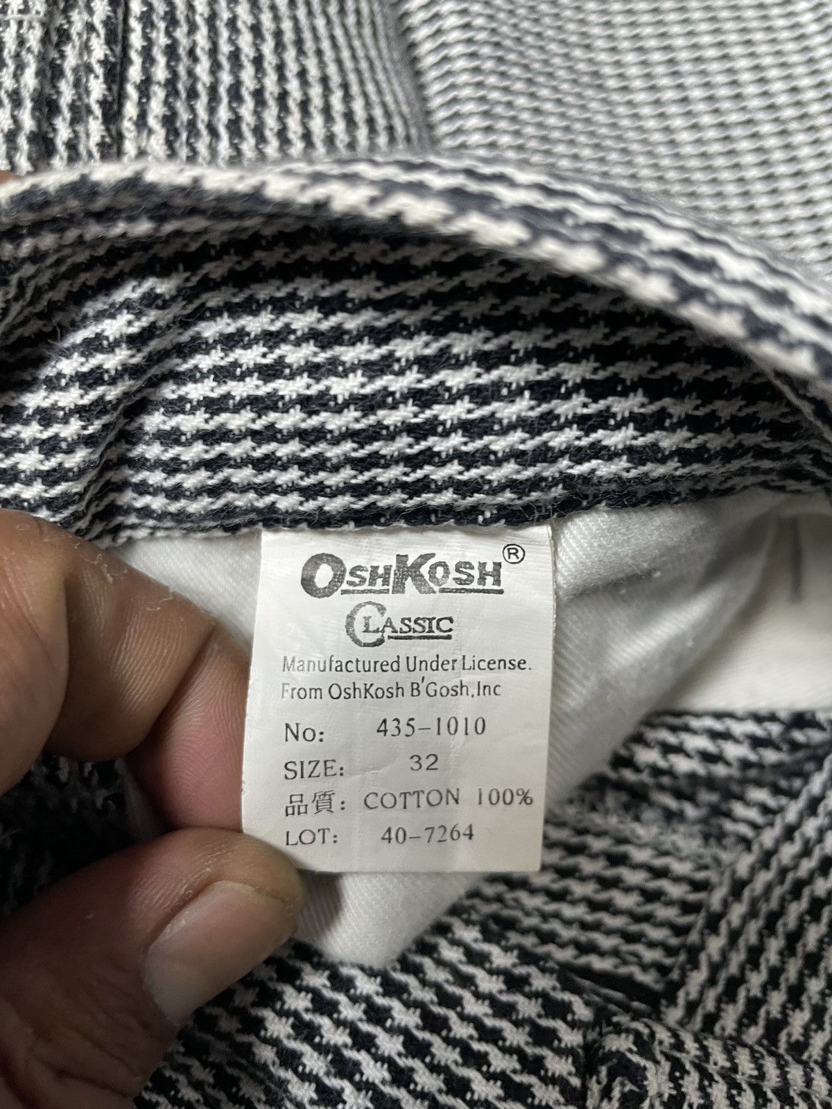 Oshkosh 90’s OshKosh Hikory Carpenter Pants Size US 33 - 10 Thumbnail