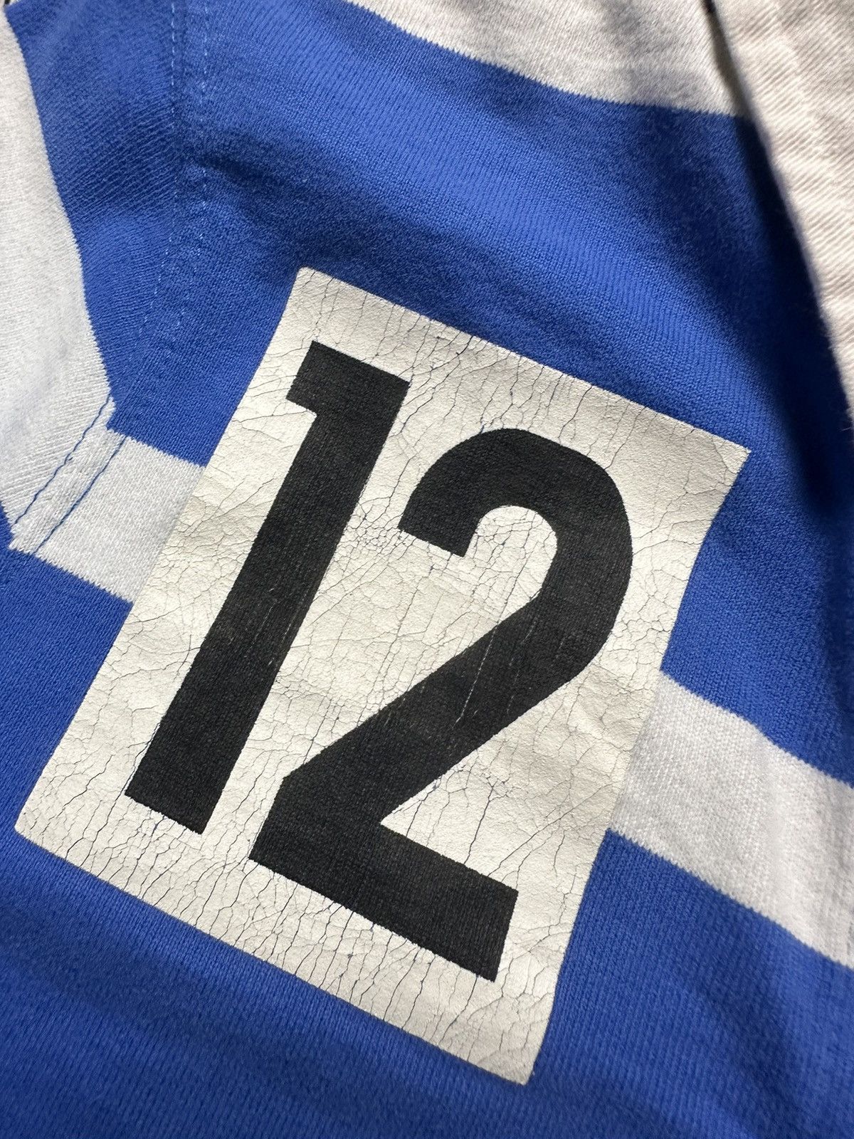 Vintage Italia kappa rugby jersey shirt logo 12 size S