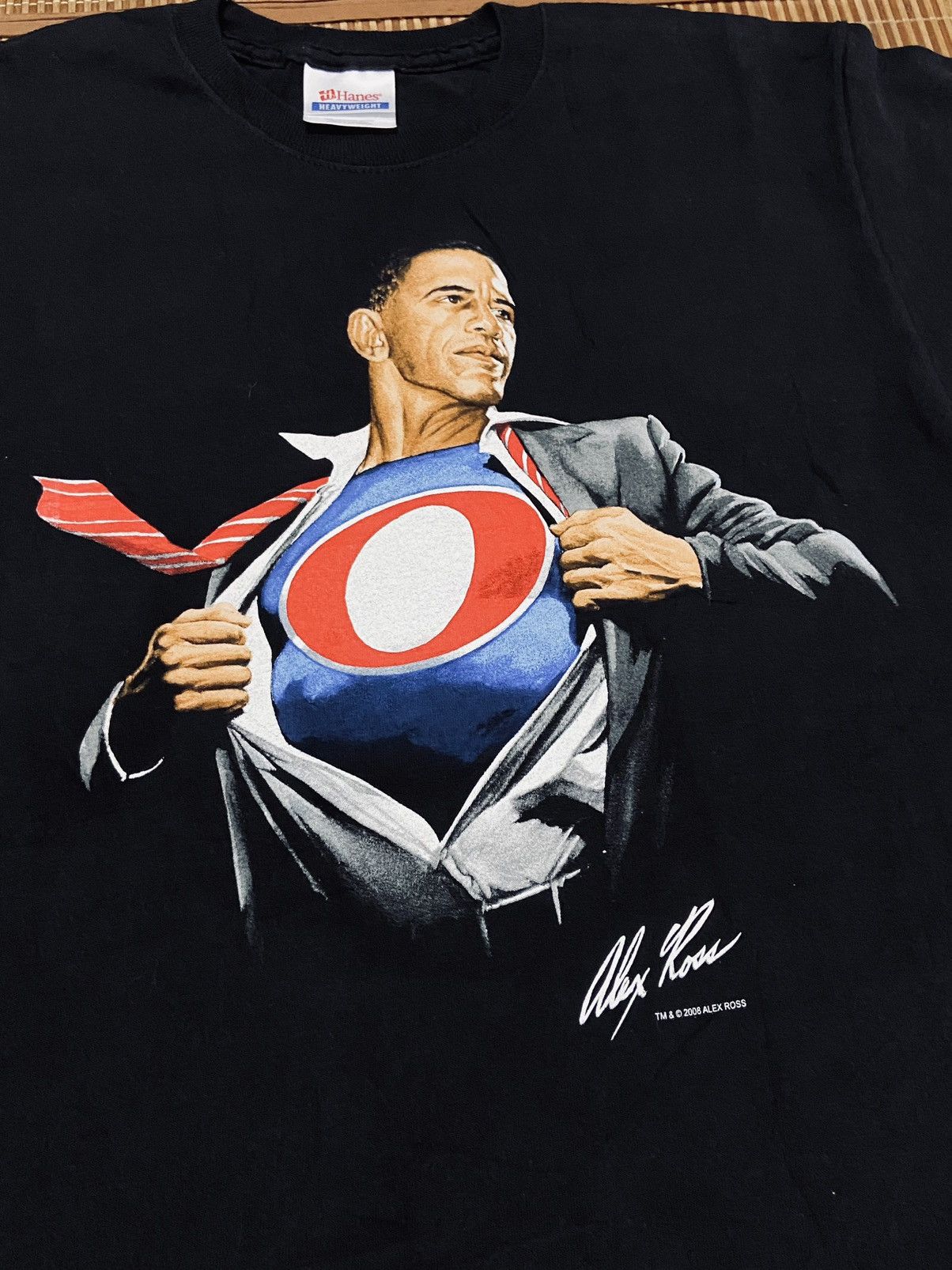 Other ALEX ROSS ART : SUPER OBAMA TEE Size US S / EU 44-46 / 1 - 13 Thumbnail