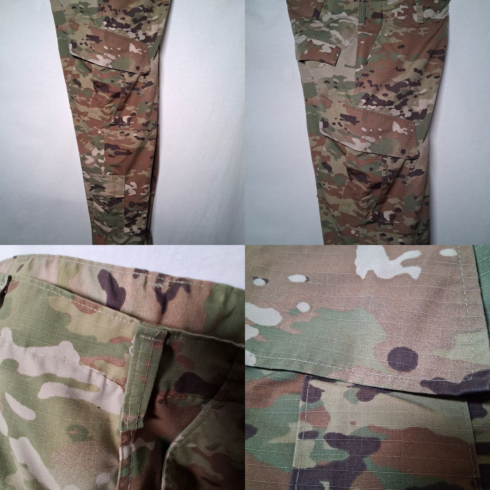 Vintage VINTAGE US Military Army Combat Trouser Pants 34x33 Camo Rip Stop Fatigues Size US 34 / EU 50 - 8 Thumbnail