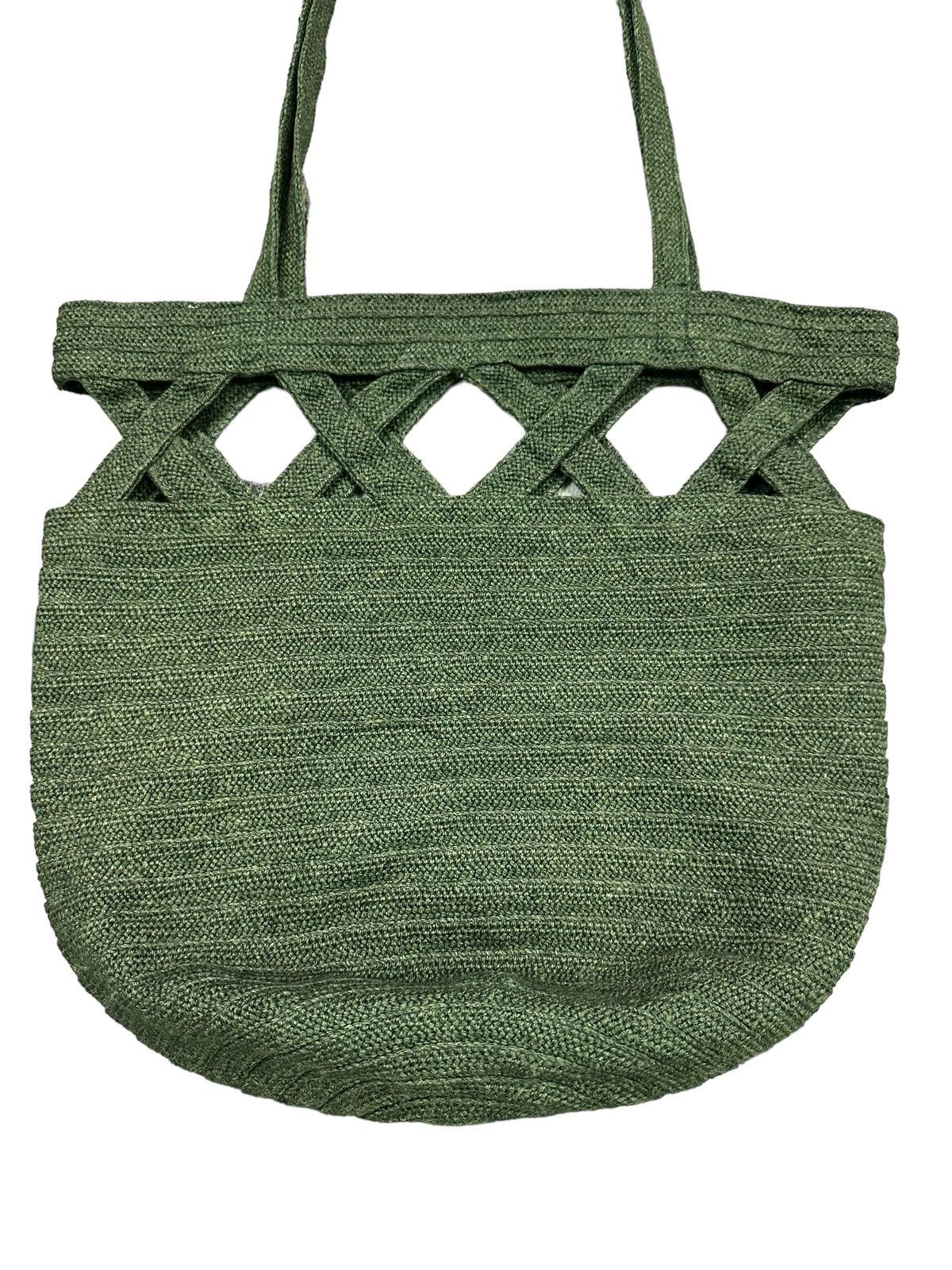 Issey Miyake RARE ISSEY SPORT ISSEY MIYAKE CROCHET LONG SHOULDER BAG Size ONE SIZE - 4 Thumbnail