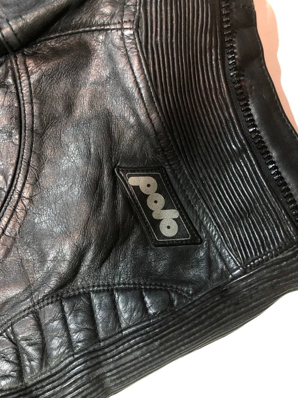 Leather × Vintage Polo Racing Moto Biker Leather Pants Vintage Size US 29 - 10 Thumbnail