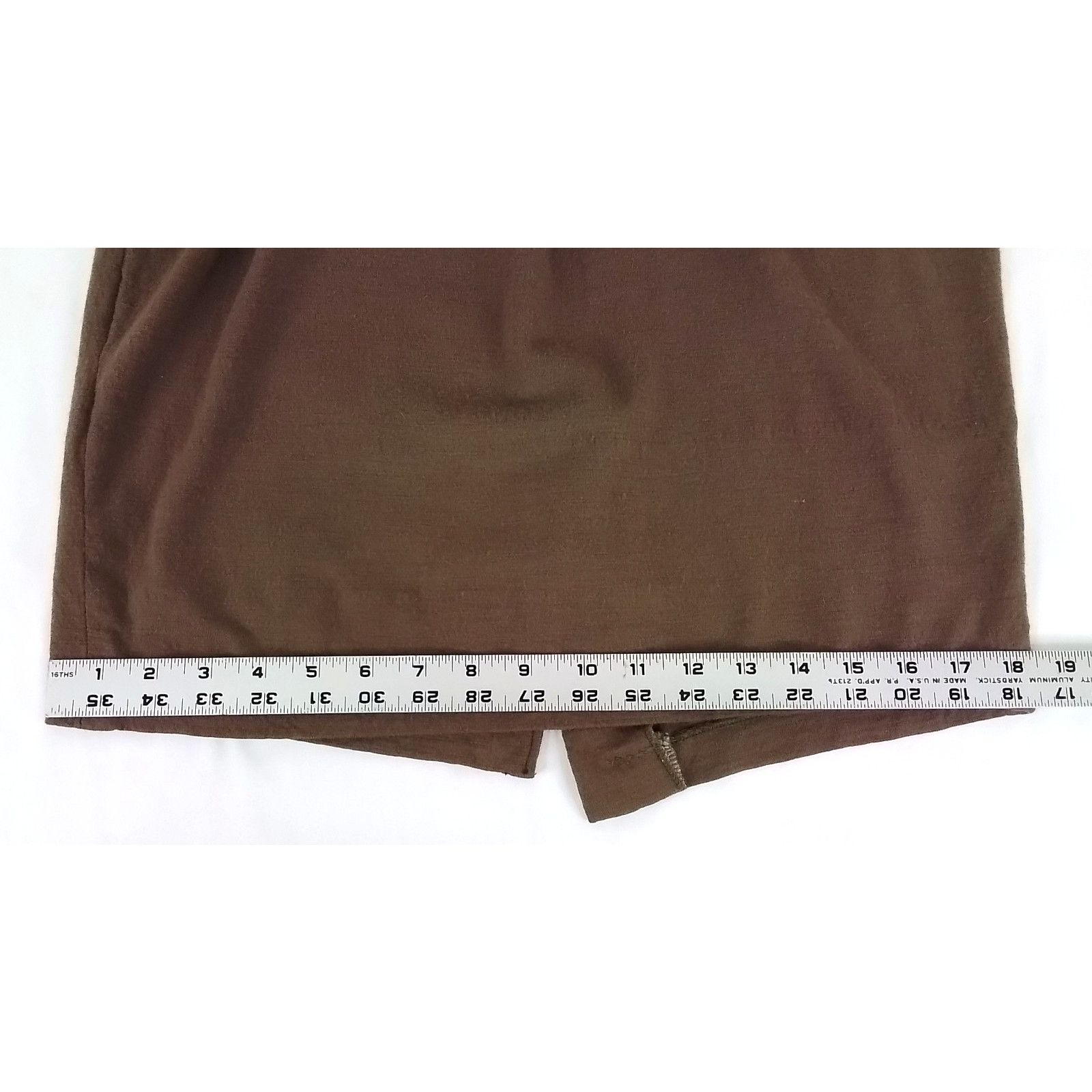 Saks Fifth Avenue Saks Fifth Dress Women's 12 Brown Vintage Size XL / US 12-14 / IT 48-50 - 12 Thumbnail