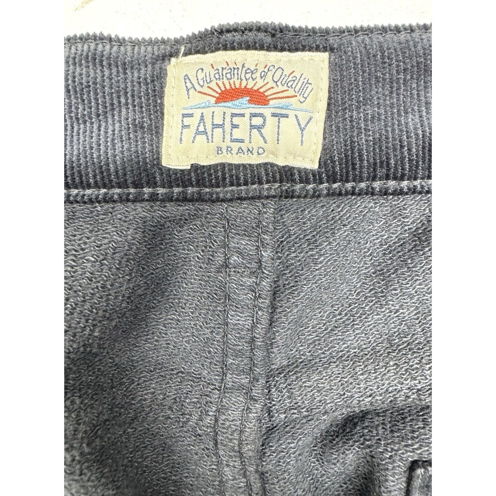 Faherty Faherty Corduroy Pants Men Regular 5-Pocket Blue Size 40x31 Chino Stretch Straight Size US 40 / EU 56 - 3 Thumbnail