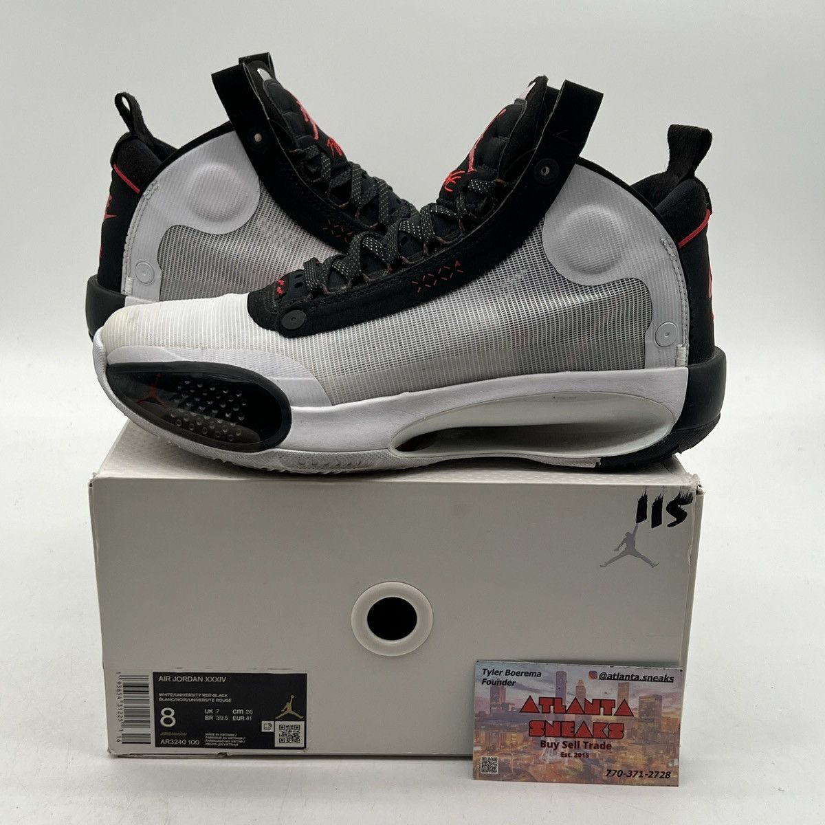 Jordan Brand Air Jordan 34 Chicago Size US 8 / EU 41 - 1 Thumbnail