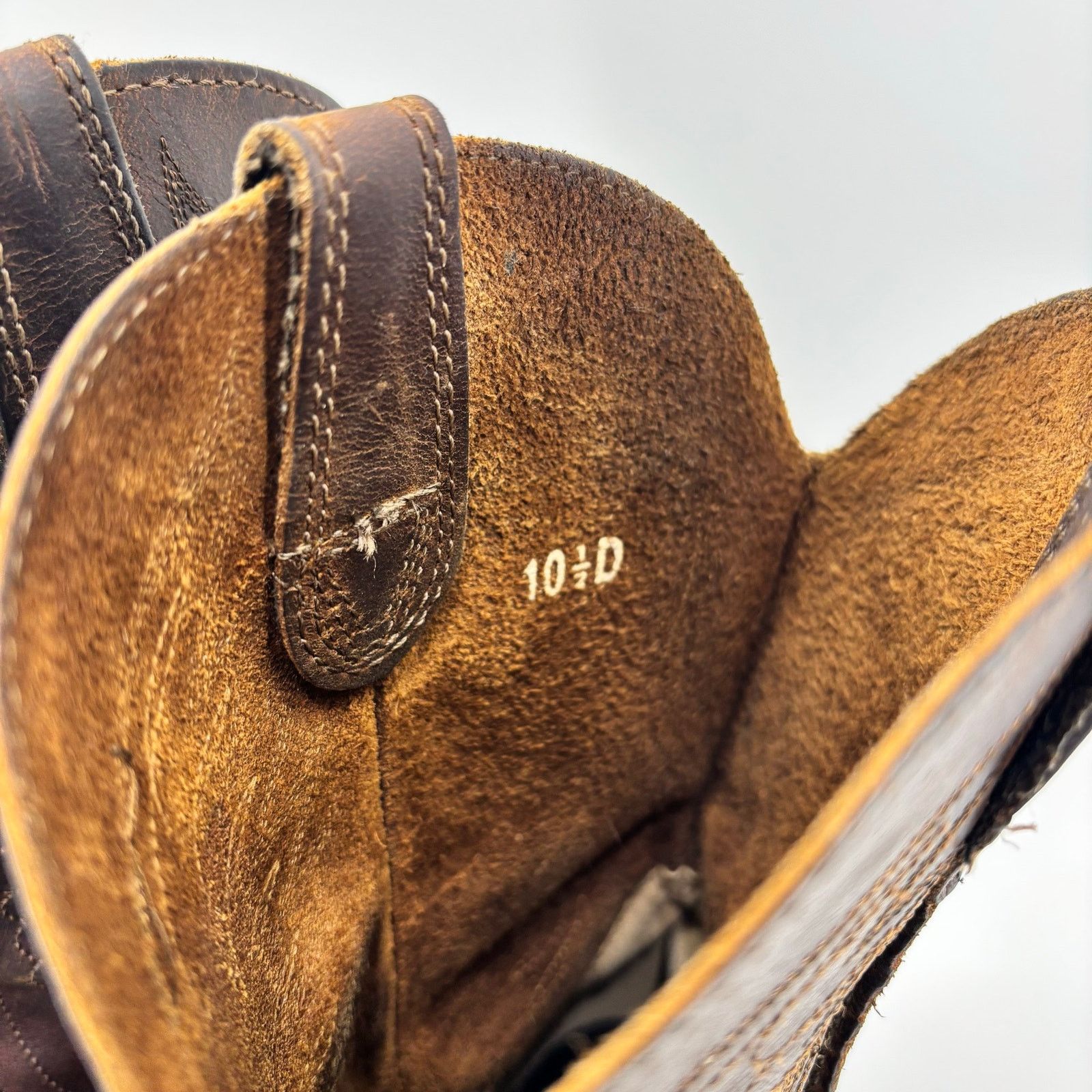 Ariat Ariat Boots Mens Size 10.5 D Brown Leather Western SquareToe Size US 10.5 / EU 43-44 - 6 Thumbnail
