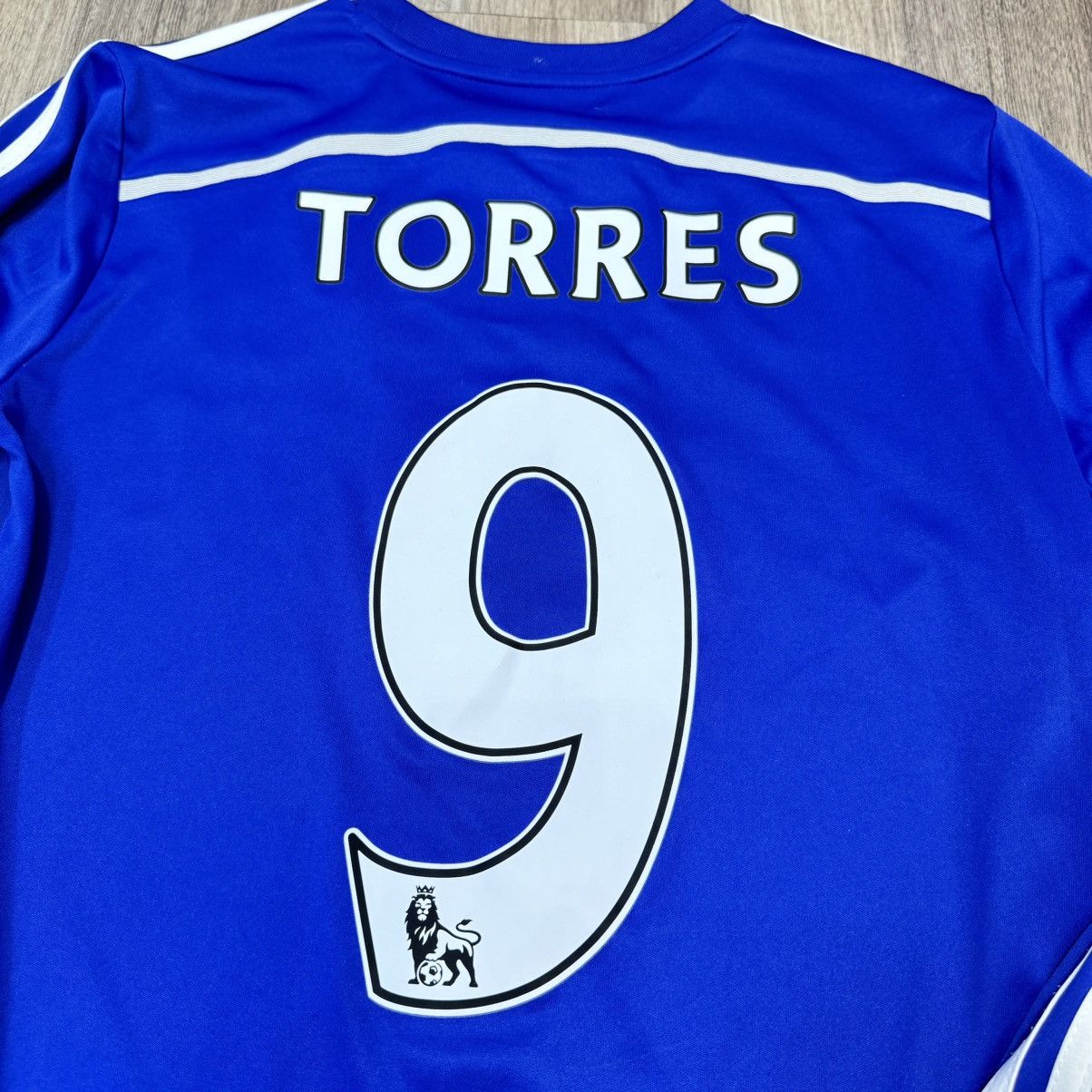 Chelsea Soccer (Youth size) Chelsea 14/15 longsleeves home shirt #9 Torres Size US XS / EU 42 / 0 - 4 Thumbnail