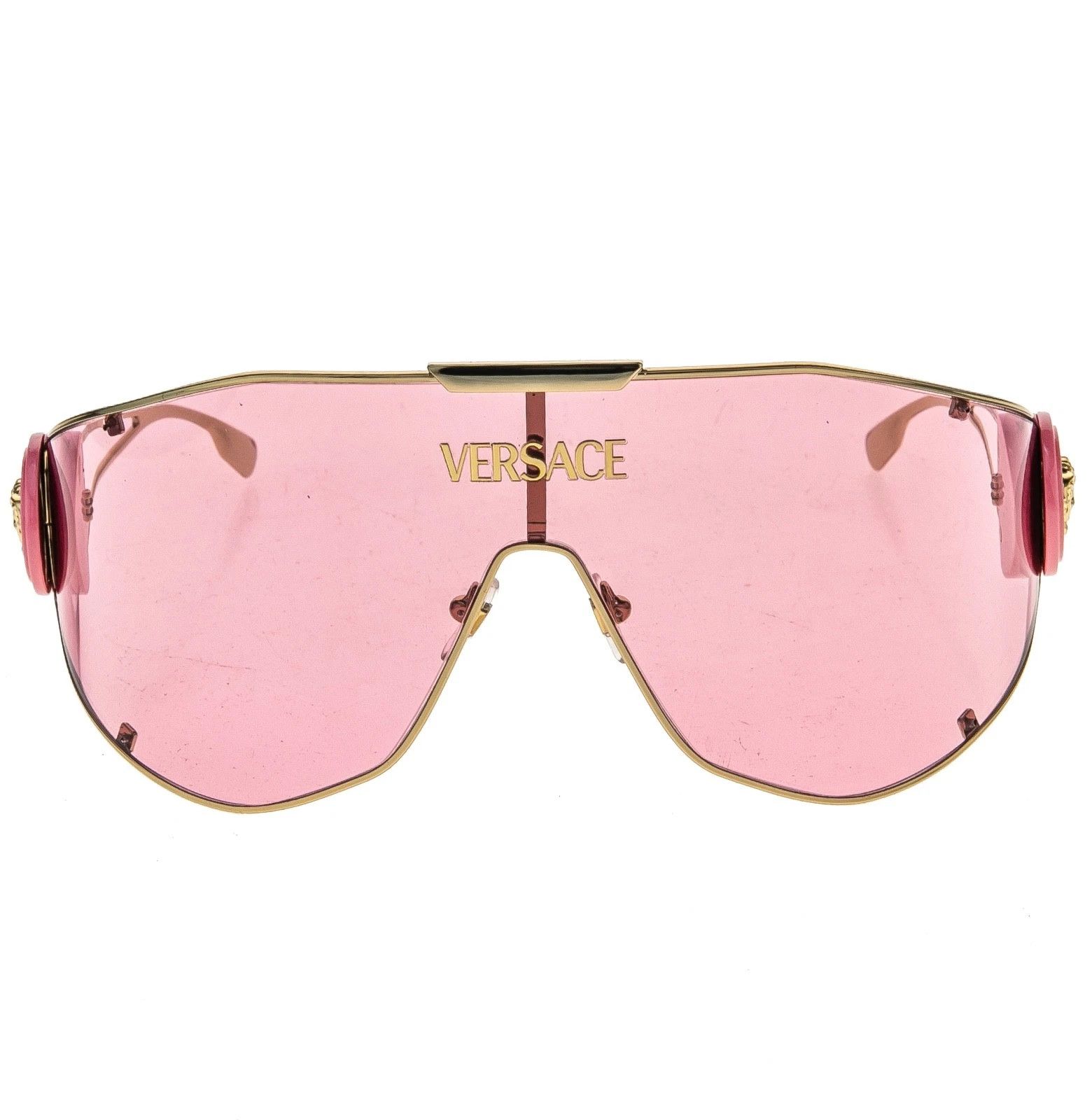 Versace VERSACE VE2268 GEOMETRIC MEDUSA 2268 Unisex Sunglasses Size ONE SIZE - 5 Thumbnail