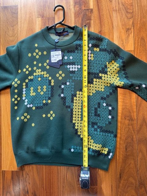 Louis Vuitton LOUIS VUITTON SWEATSHIRT MONOGRAM CREW NECK LV LOGO 1AFIXS Size US L / EU 52-54 / 3 - 5 Thumbnail