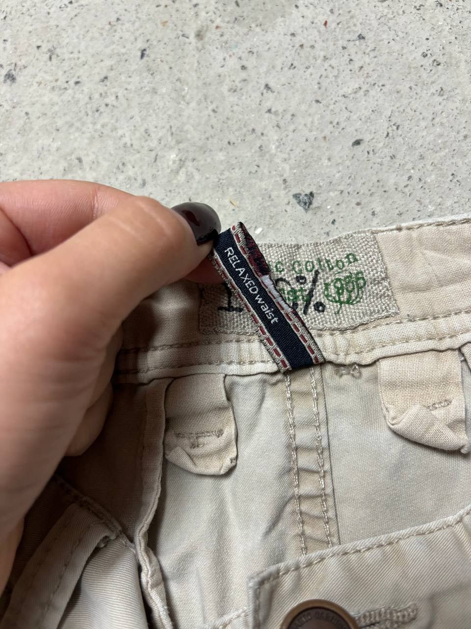 Japanese Brand × Vintage Vintage Y2K Charles Vogele Cargo Baggi Short Size US 36 / EU 52 - 5 Thumbnail