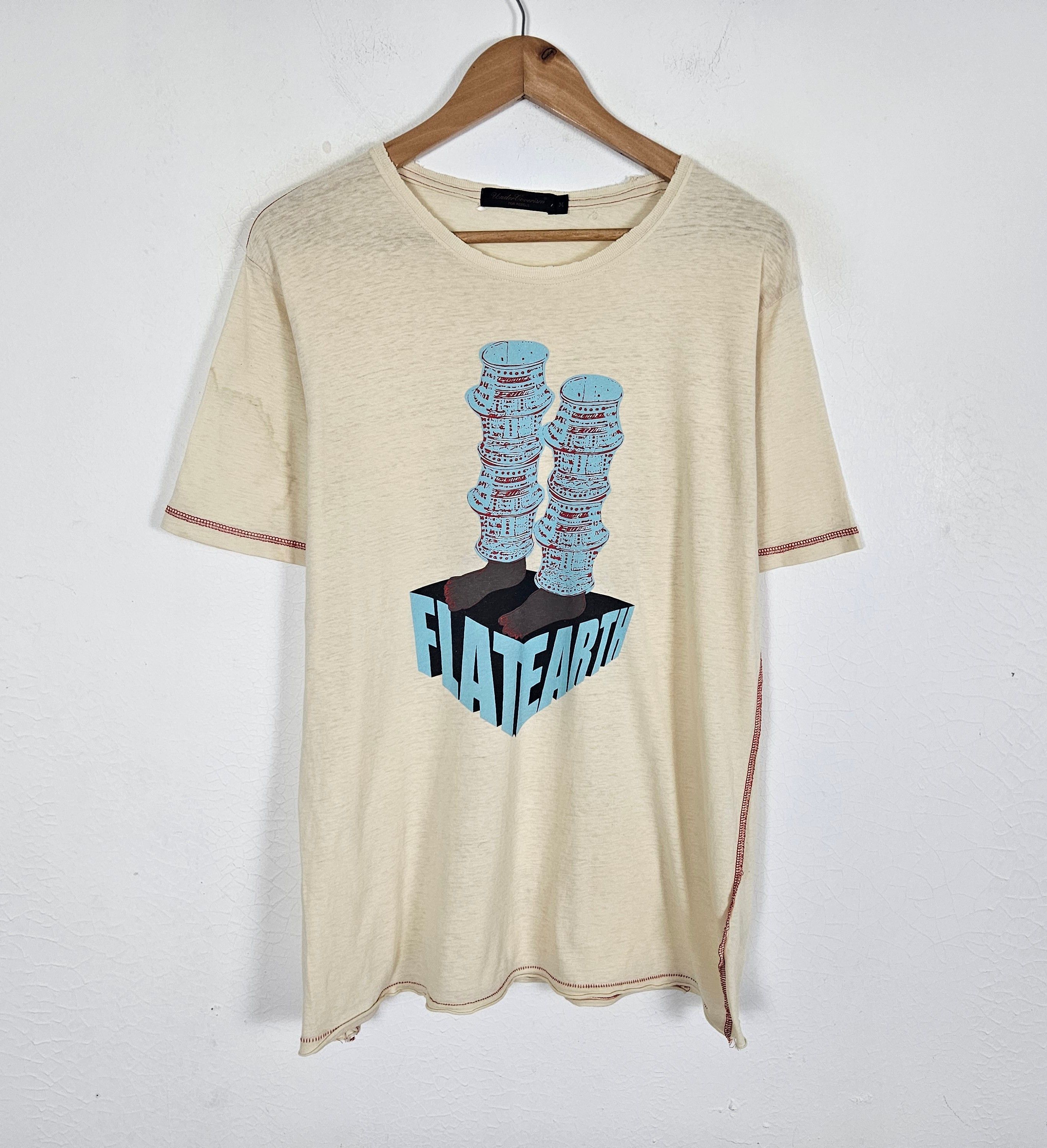 Undercover Undercover Flat Earth Scab shirt Size US M / EU 48-50 / 2 - 2 Thumbnail