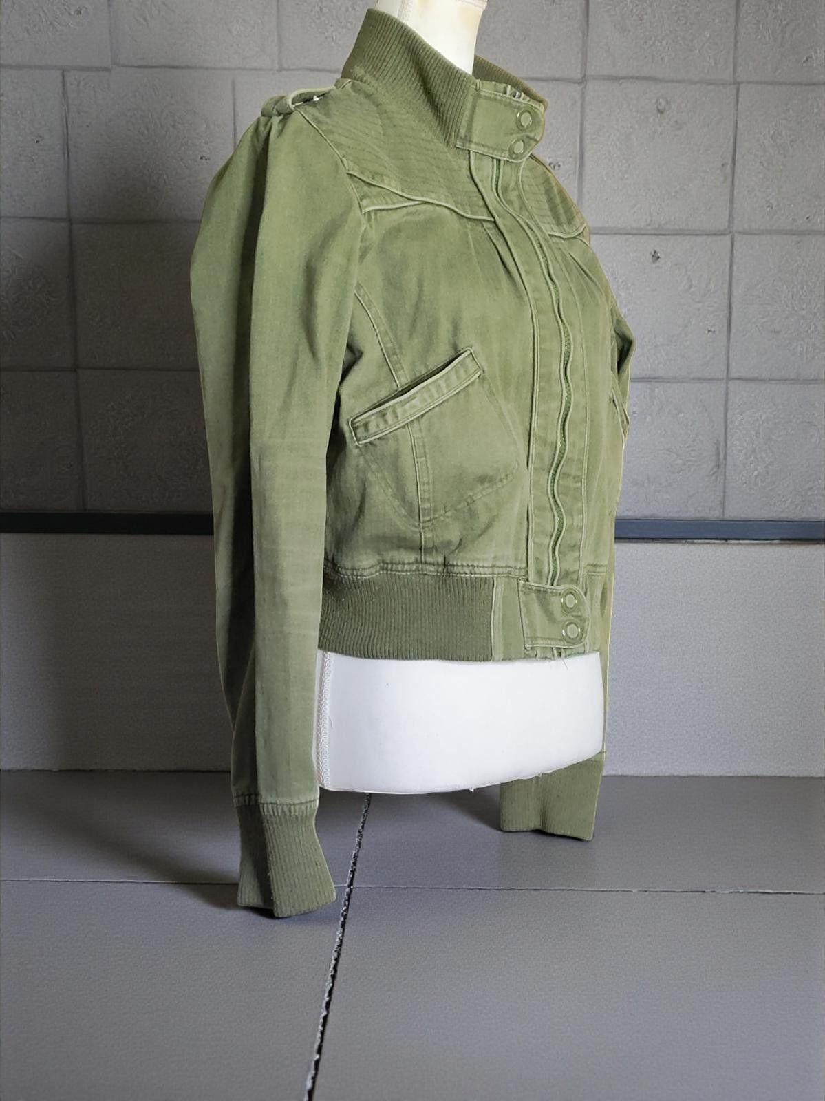rue21 Rue 21 Women's Olive Green Military Style Jacket Size XL Size XL / US 12-14 / IT 48-50 - 4 Thumbnail