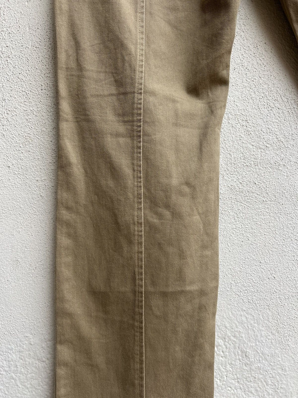 Yarmo YARMO Made in England Cinch Back Khaki Trouser Pant Size US 32 / EU 48 - 15 Thumbnail