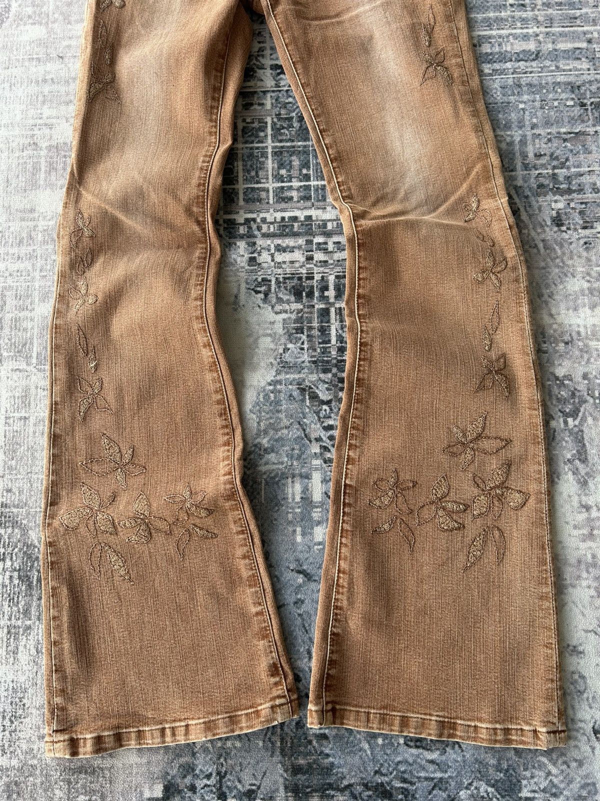 If Six Was Nine Flared Flawer Cox Jeans Size US 28 / EU 44 - 5 Thumbnail