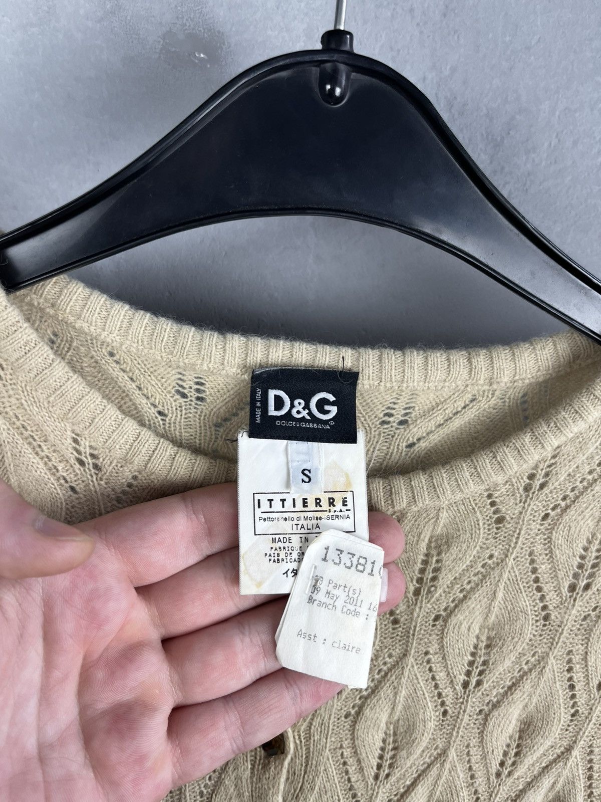 Dolce & Gabbana Dolce Gabbana knit cardigan sweater vintage Size S / US 4 / IT 40 - 2 Thumbnail