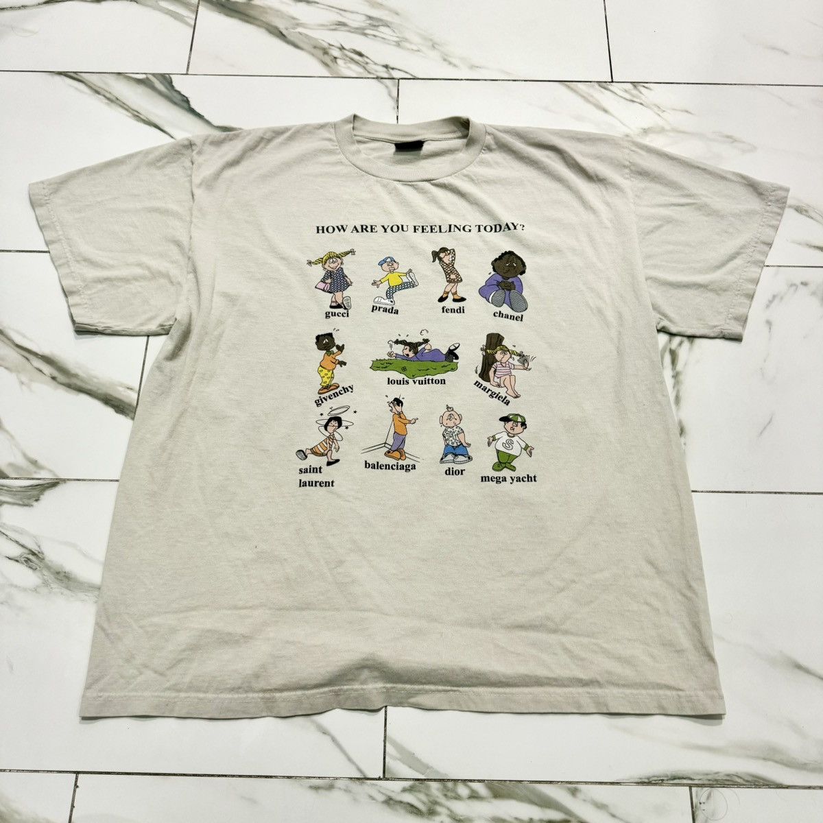 Other MEGA YACHT HOW ARE YOU FEELING TEE! Size US XXL / EU 58 / 5 - 2 Thumbnail