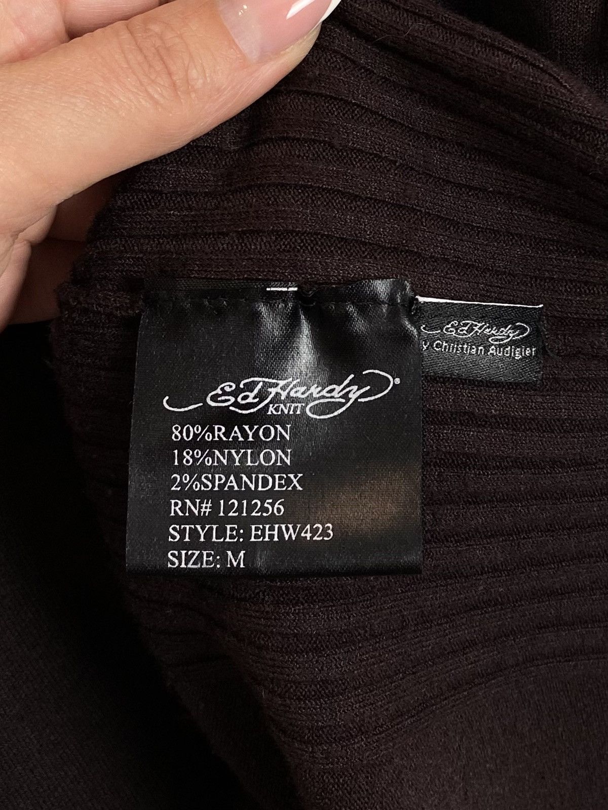 Ed Hardy Ed Hardy By Christian Audigier Rayon Mini Dress Size Medium Size M / US 6-8 / IT 42-44 - 8 Thumbnail