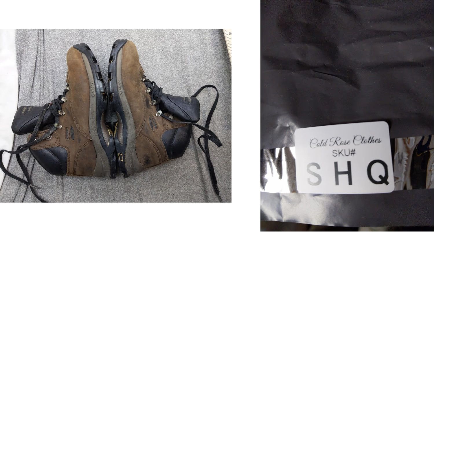 Vintage Hi-Tec Altitude IV W Boots Womens 8.5 Brown Leather Waterproof Hiking Combat Shoes Size US 9 / IT 39 - 8 Thumbnail