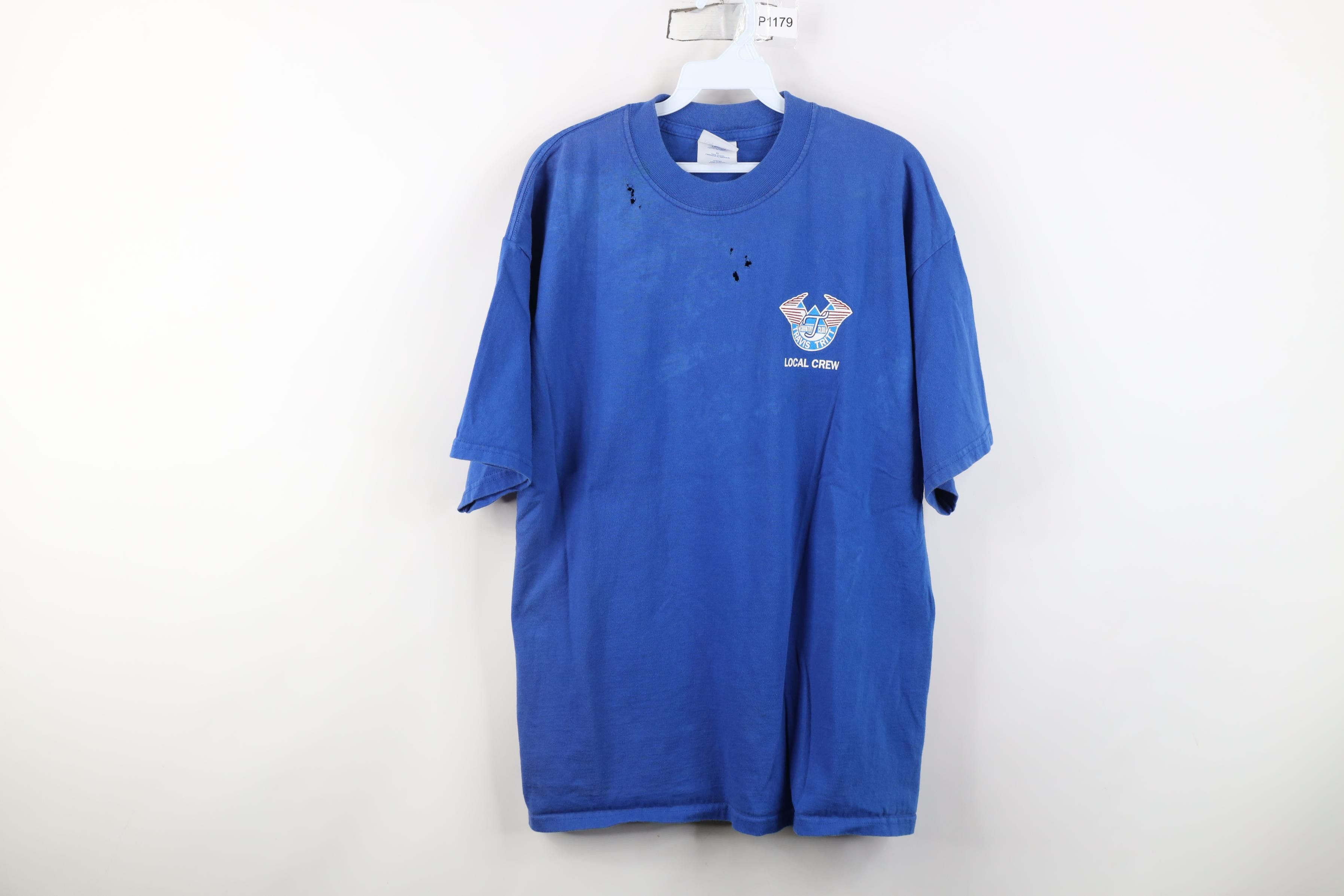 Vintage Vintage 90s Local Crew Country Club Tritt Band T-Shirt Size US XL / EU 56 / 4 - 1 Thumbnail