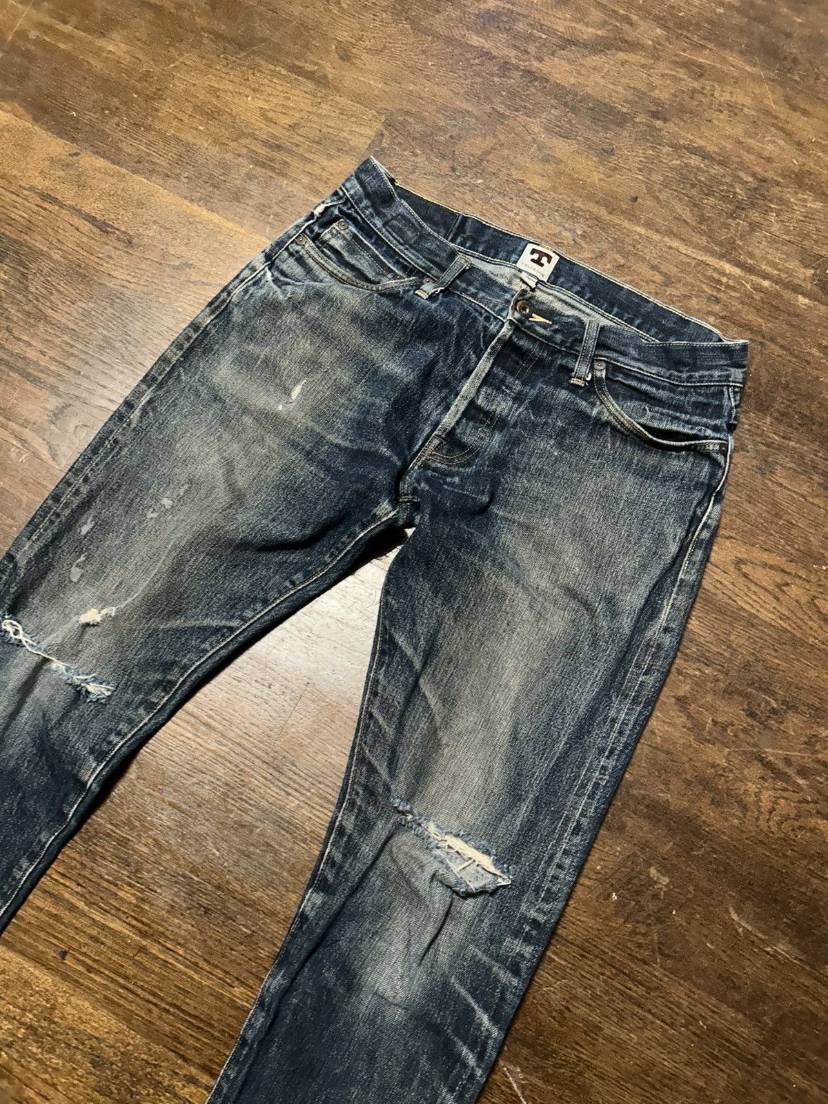 Tellason Tellason Selvedge Denim Slim Taper Size US 32 / EU 48 - 2 Thumbnail