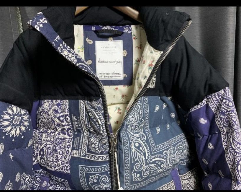 READYMADE Readymade classic bandana print down jacket size 3 Size US L / EU 52-54 / 3 - 2 Thumbnail