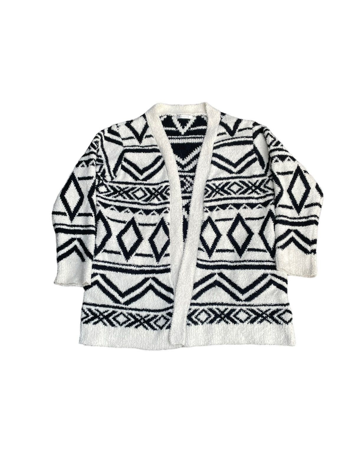 Designer Khalita Fleece Native Jacket Size L / US 10 / IT 46 - 1 Thumbnail