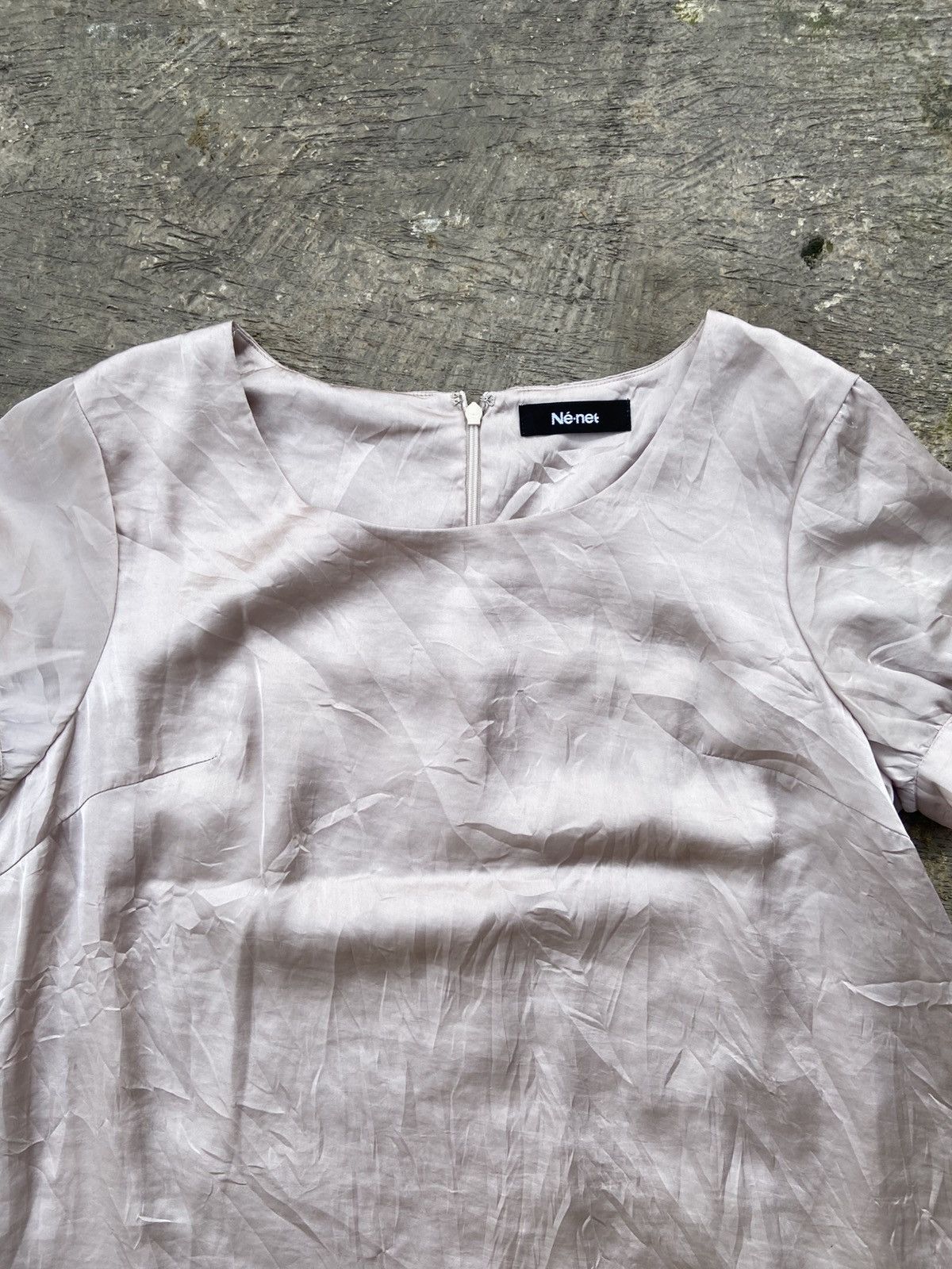 Ne-Net Ne-net by Issey Miyake Ghost Midi Dress Size M / US 6-8 / IT 42-44 - 3 Thumbnail