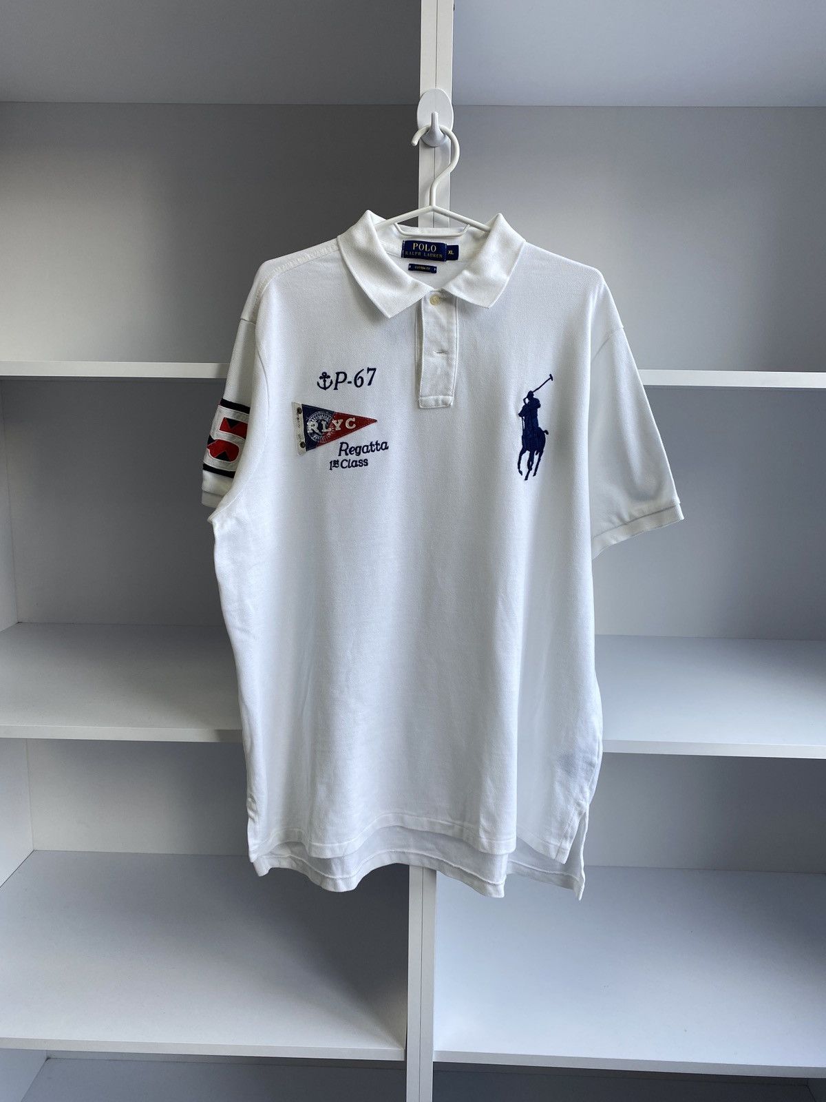 Polo Ralph Lauren × Vintage Vintage Polo Ralph Lauren Polo tee Size US XL / EU 56 / 4 - 1 Thumbnail