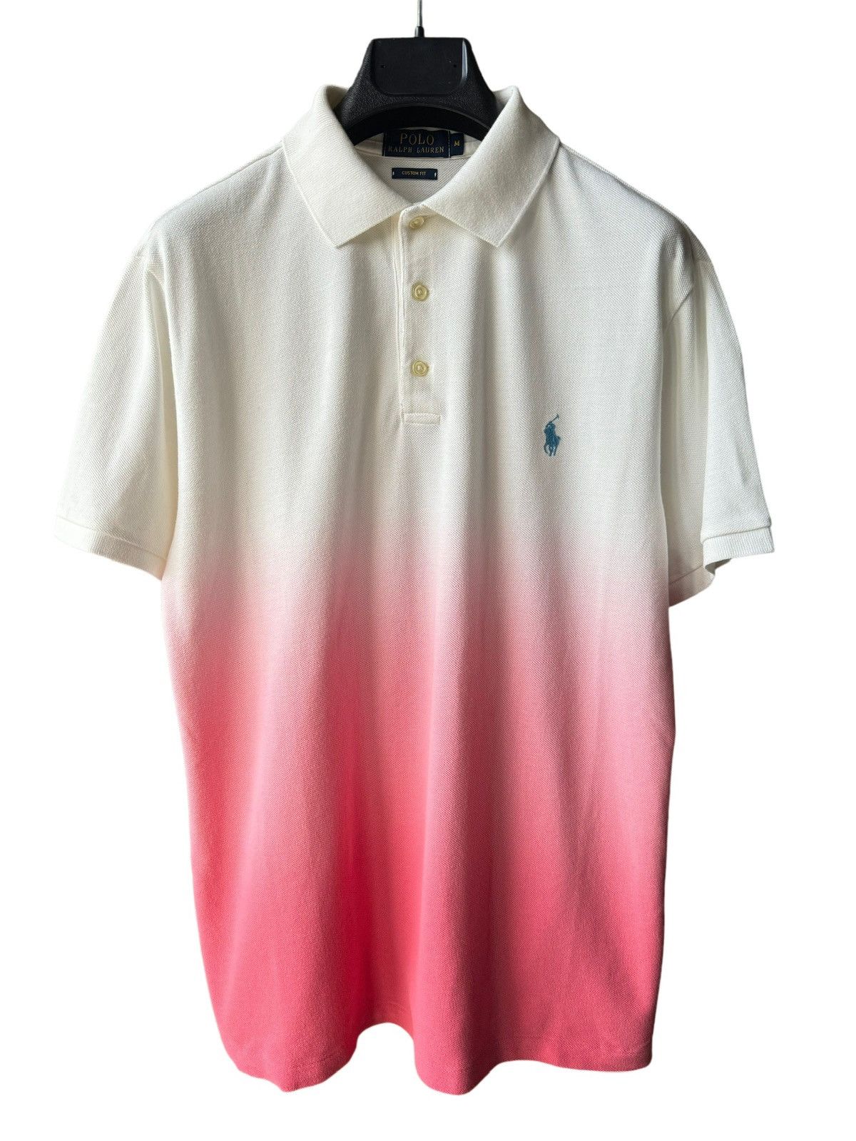 Polo Ralph Lauren Polo Ralph Lauren men’s white fade to red polo shirt medium Size US M / EU 48-50 / 2 - 1 Thumbnail