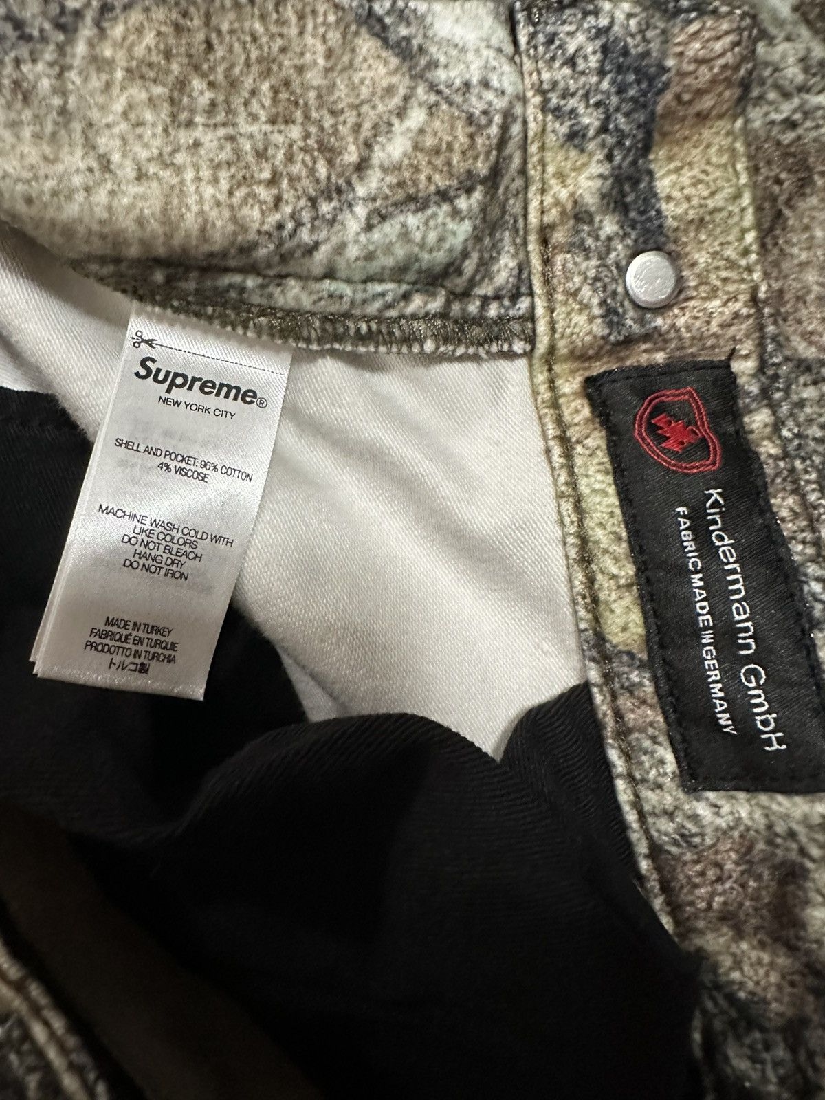 Supreme Supreme Moleskin Double Knee Painter Pant - Camo Size 30 Size US 30 / EU 46 - 5 Thumbnail