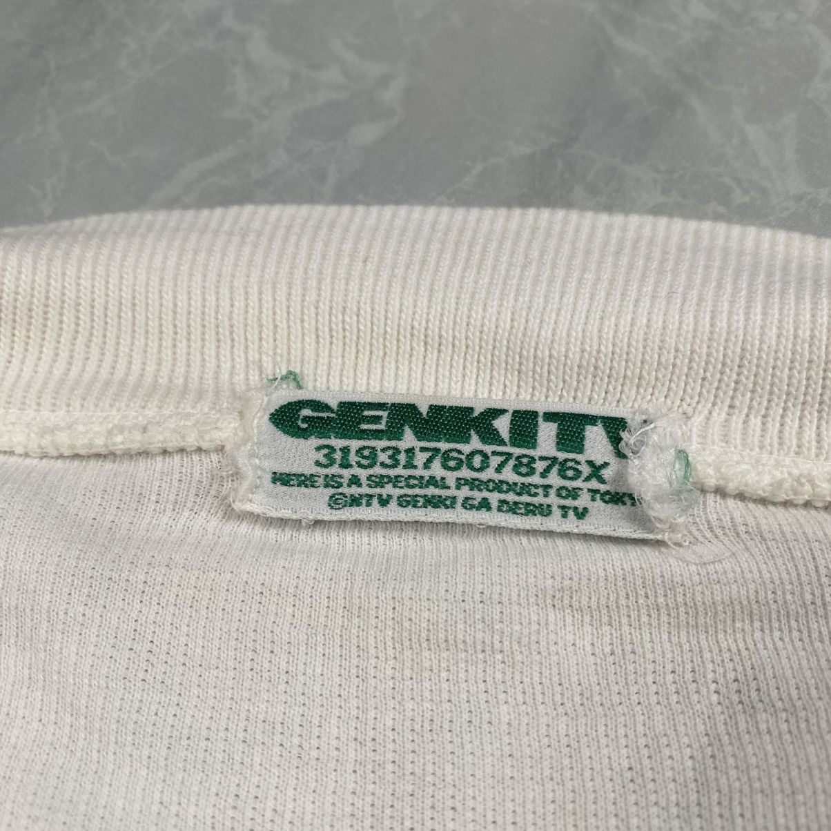 Japanese Brand Vintage 90s Genki Tv Promo Japan Quarter Zip Size US M / EU 48-50 / 2 - 7 Thumbnail