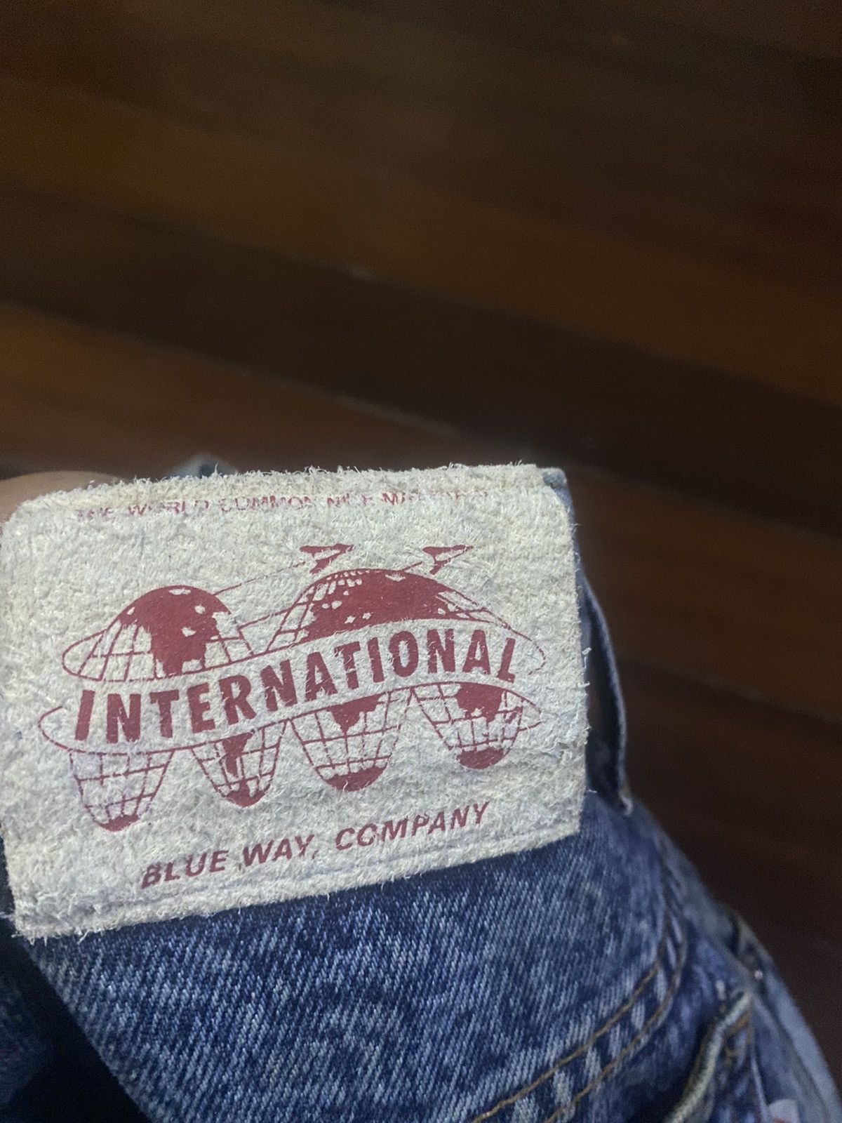 Blue Blue Japan × Designer Fire 🔥 BLUE WAY japan denim stone wash acid wash baggy Size US 38 / EU 54 - 16 Thumbnail