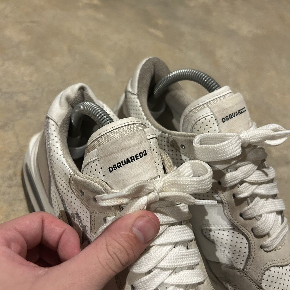 Designer × Dsquared2 Dsquared2 Stretched Leaf Running Trainers EU 40 Size US 7 / EU 40 - 10 Thumbnail