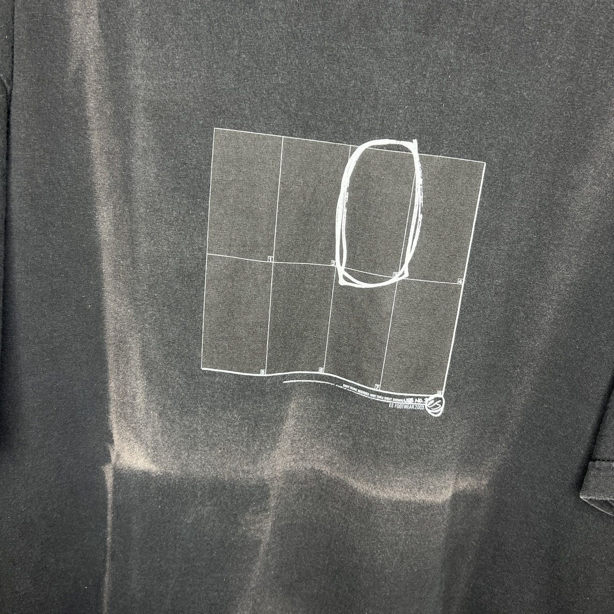 Vintage × eS Es Sunfaded Clark Distressed Tee Tshirt 2003 Retro Drill Y2K Size US L / EU 52-54 / 3 - 4 Thumbnail