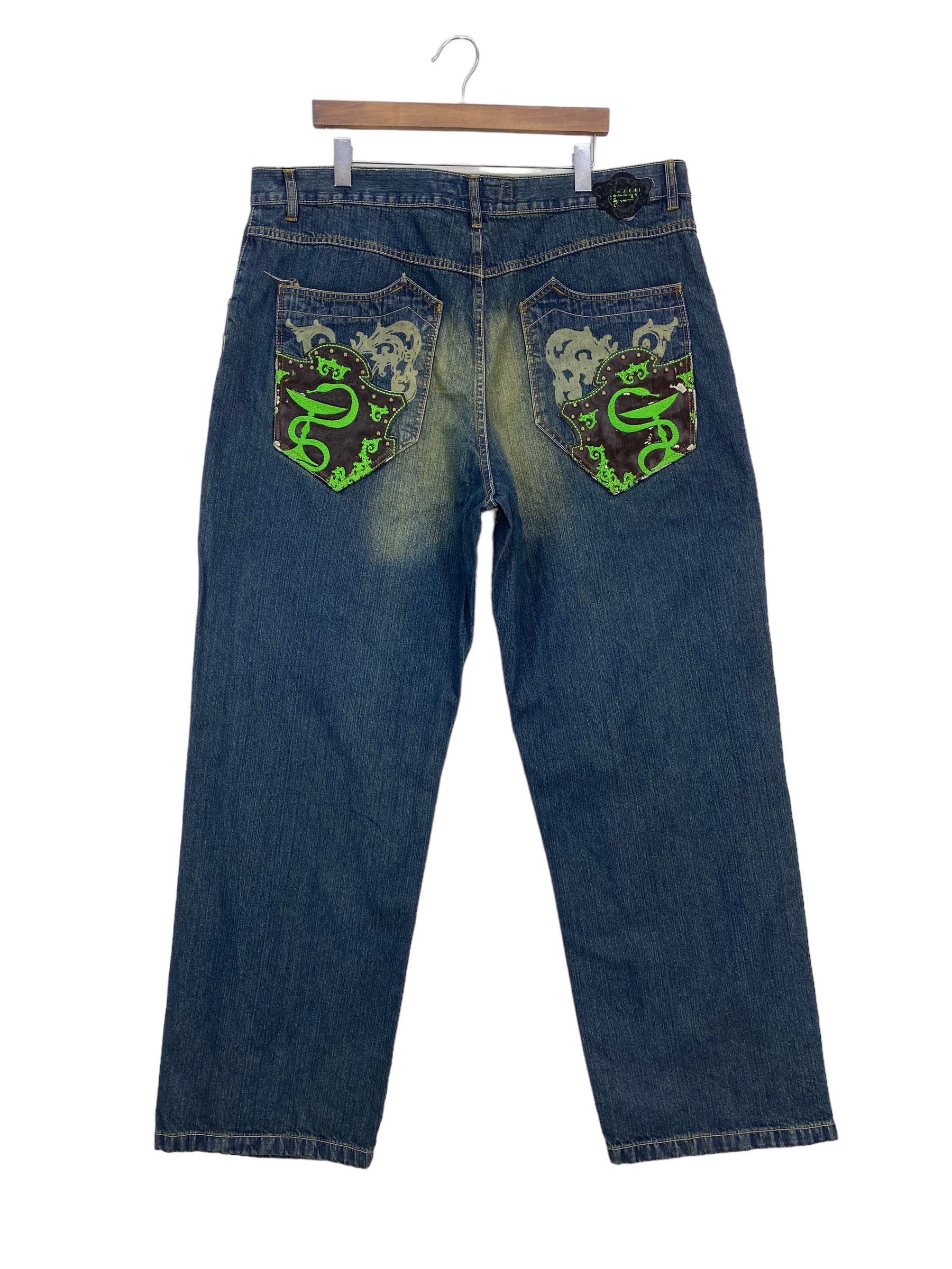 Zewool Heren Hip Hop Baggy Jeans Wijde Been Skater Jeans Casual Losse Denim Broek Y2k Skateboard Streetwear, M