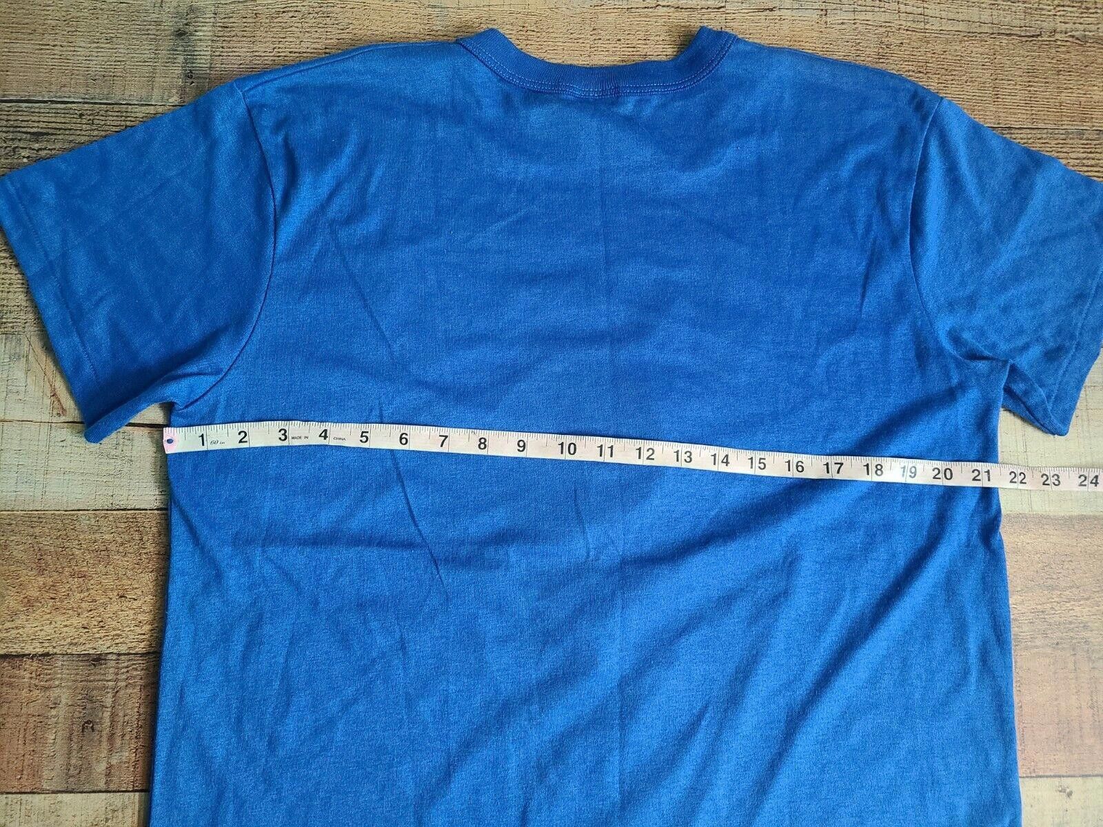 Designer Vintage Chicago Cubs T Shirt XL blue Single Stitch XL Size XL / US 12-14 / IT 48-50 - 6 Thumbnail