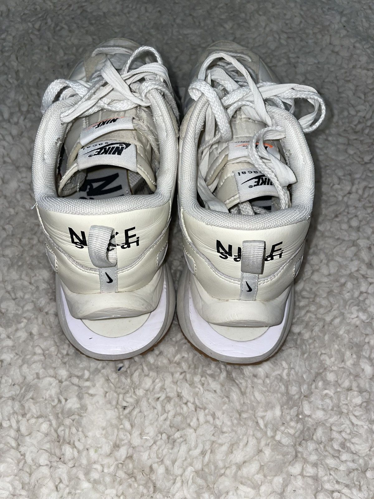 Nike Nike sacai vapor waffle sail gum Size US 8.5 / EU 41-42 - 3 Thumbnail
