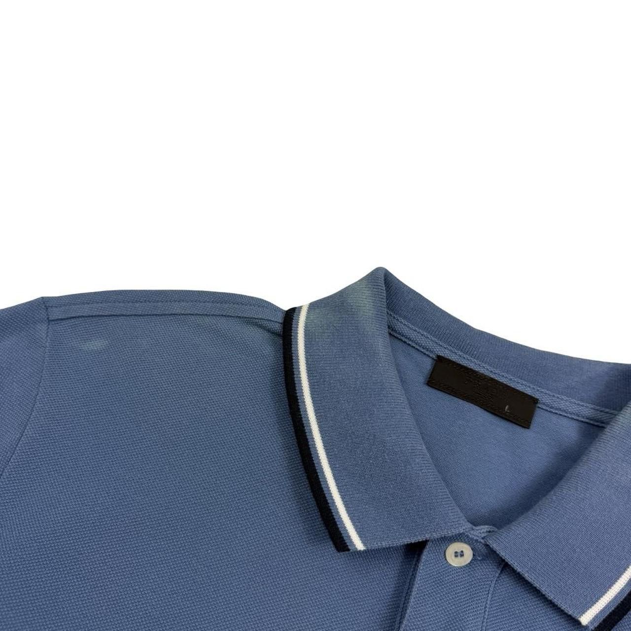 Prada Light Blue Prada Sport Red Tab Polo Shirt - Large Size US L / EU 52-54 / 3 - 6 Thumbnail