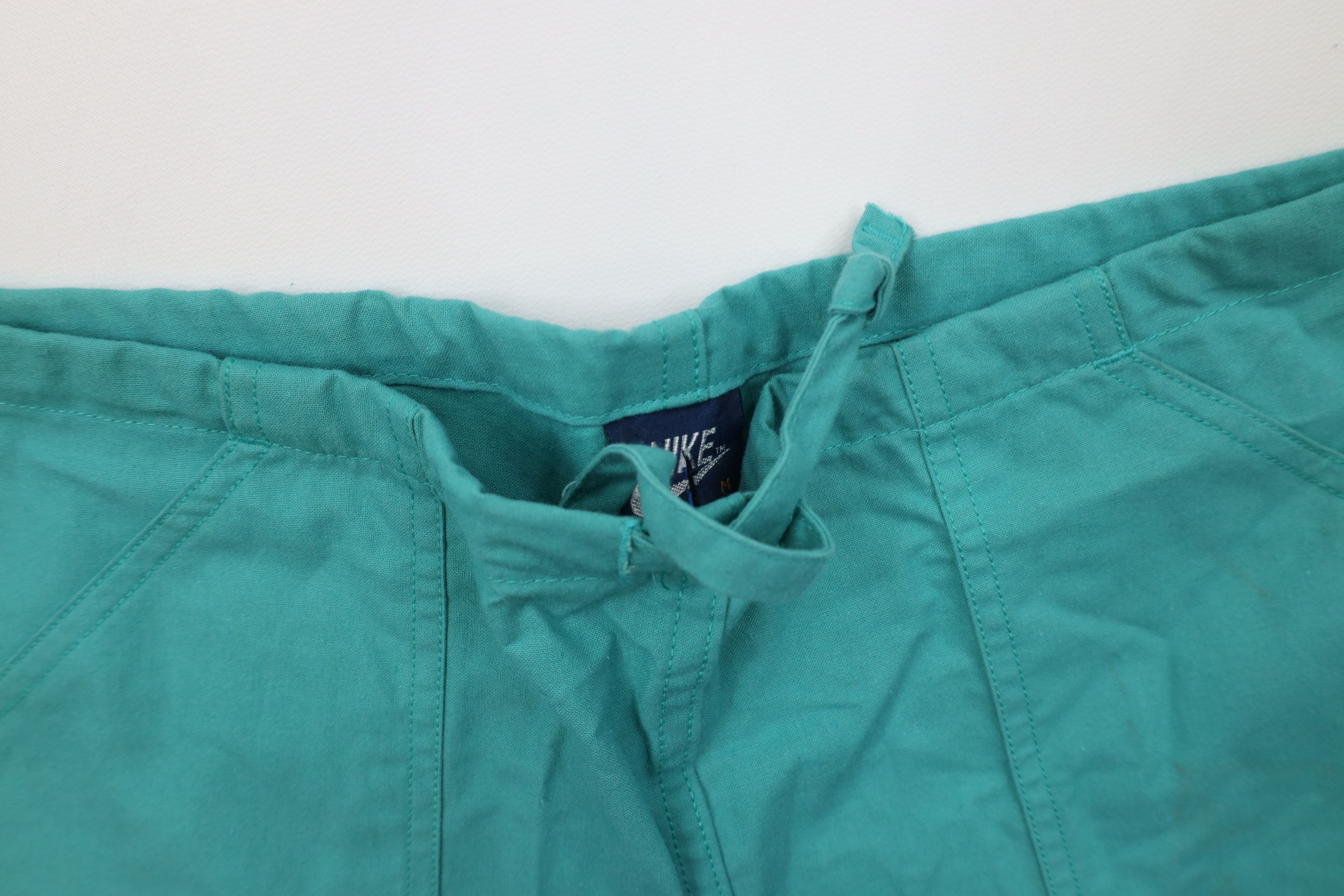 Nike Deadstock Vintage 80s 90s Nike Basketball Pants Teal Cotton Size US 34 / EU 50 - 10 Thumbnail
