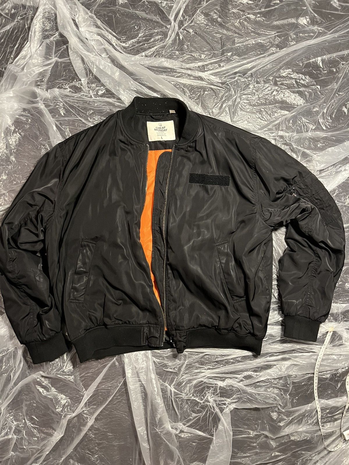Cheap Monday × Vintage Cheap Monday Bomber Jacket Size US L / EU 52-54 / 3 - 1 Thumbnail