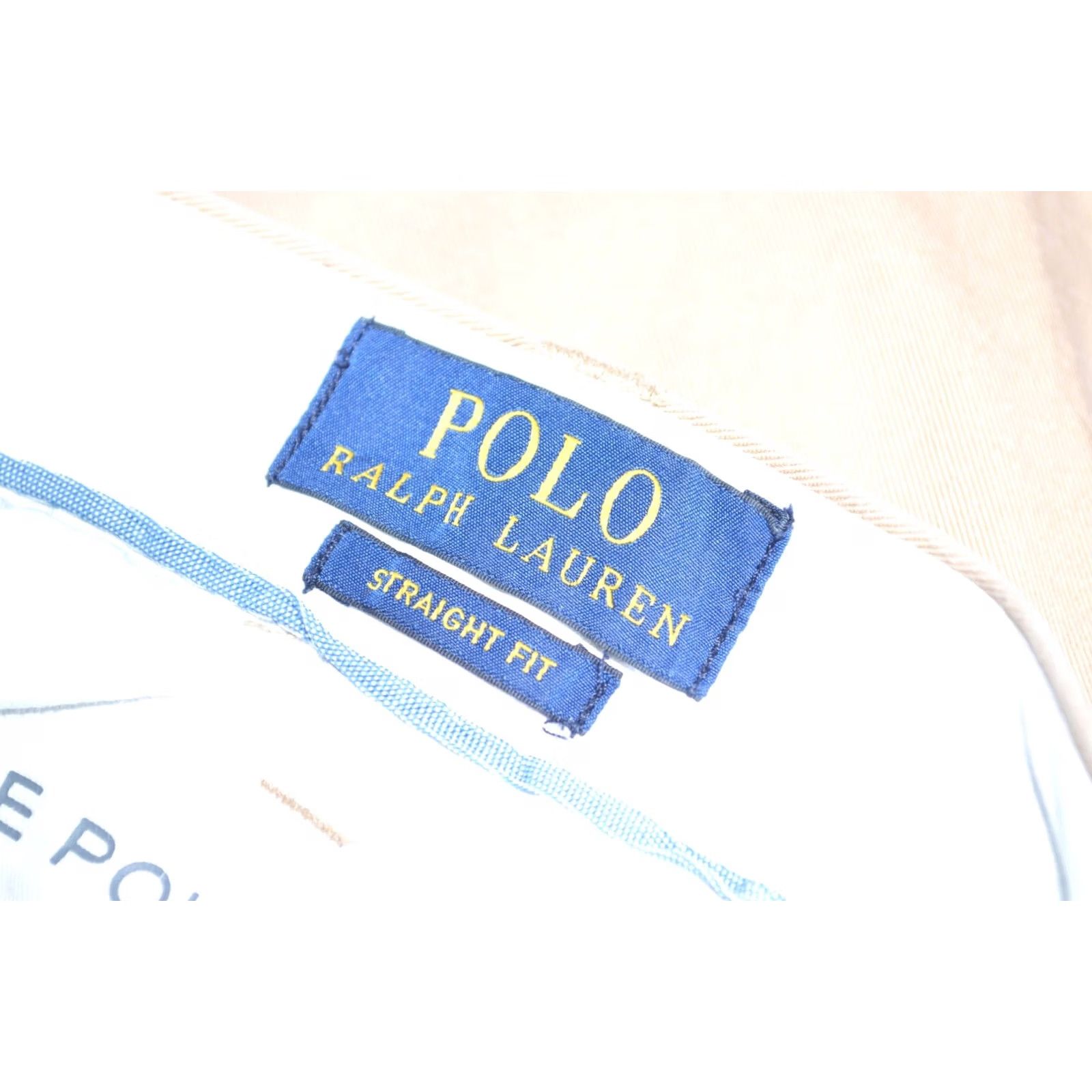 Polo Ralph Lauren Polo Ralph Lauren Chino Trousers Mens Beige Cotton Flat Front Size W38 L32 Size US M / EU 48-50 / 2 - 6 Thumbnail