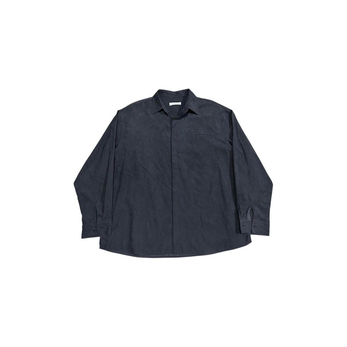 Designer × Japanese Brand 🔥Sick Y2K Scent Black Velvet Oversized Shirt Size US XXL / EU 58 / 5 - 2 Thumbnail