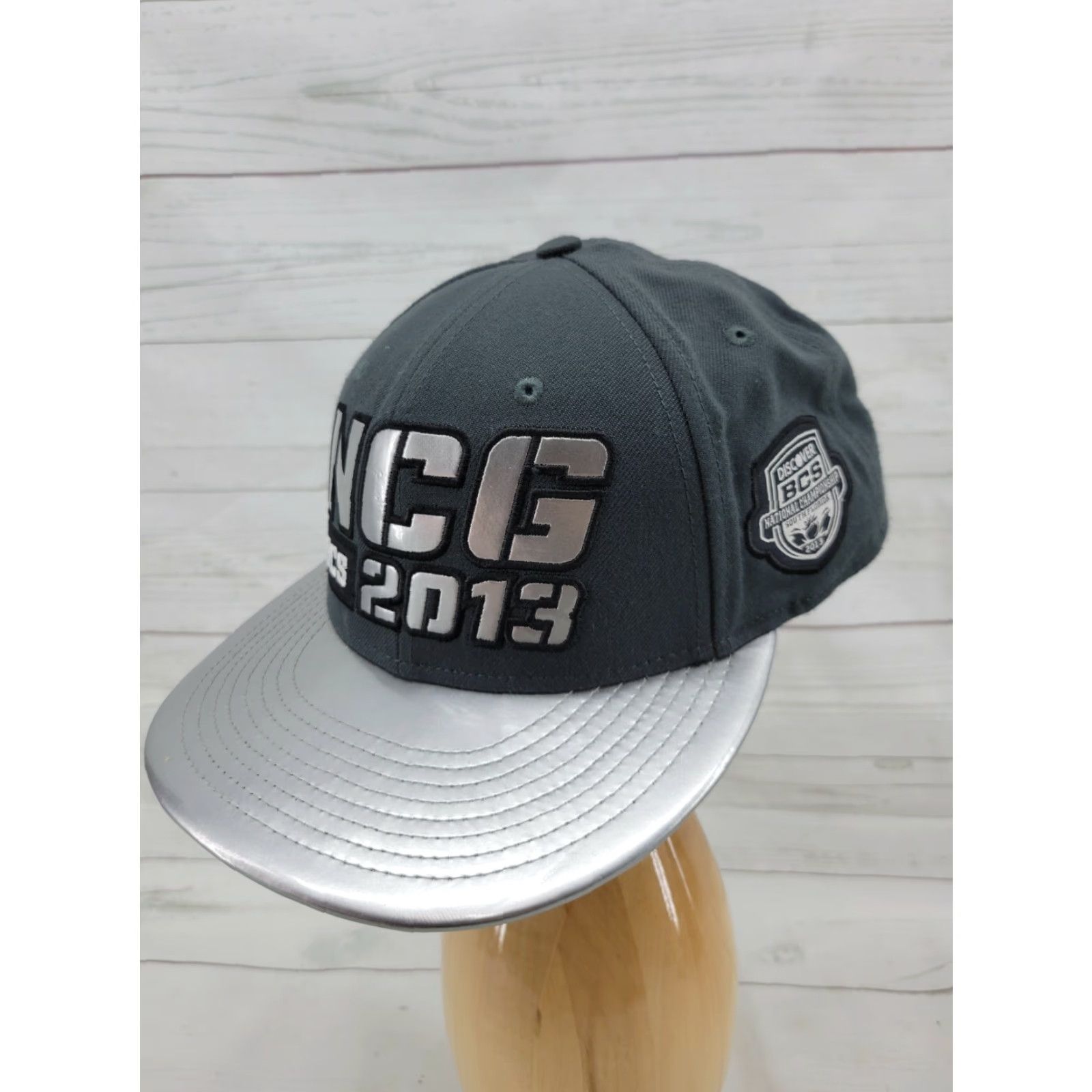 Nike Nike NCG BCS 2013 Alabama College Football Snapback Gray Hat Cap Size ONE SIZE - 3 Thumbnail