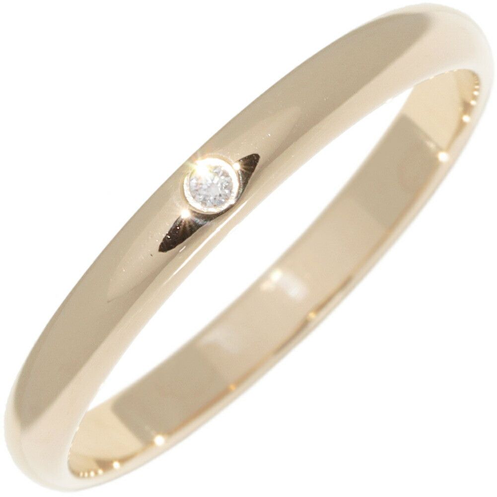 Cartier Cartier Cartier 1895 Wedding Ring Au750 Diamond Ring Size 56 Precious Metal Ring B40576 DUTY FREE for USA Size ONE SIZE - 1 Thumbnail