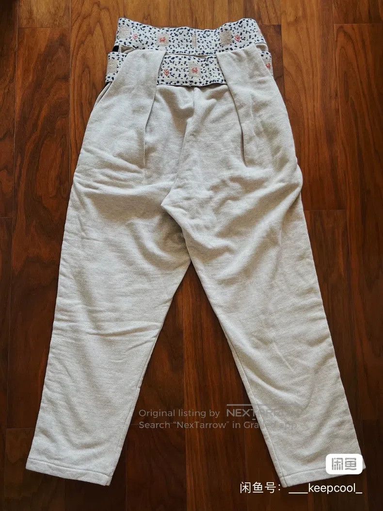 Kapital Kapital Size 2 Velvet embroidered stitched sweatpants Size US 34 / EU 50 - 4 Thumbnail